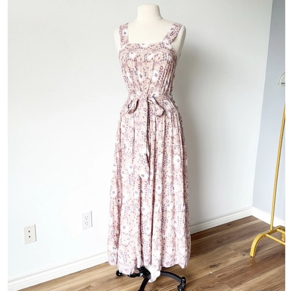 Natalie Martin Floral Sleeveless Maxi Dress